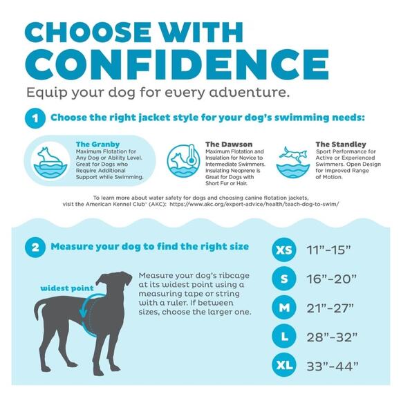 Outward Hound Granby Ripstop Dog Life Jacket Size Small - Picture 2 of 5